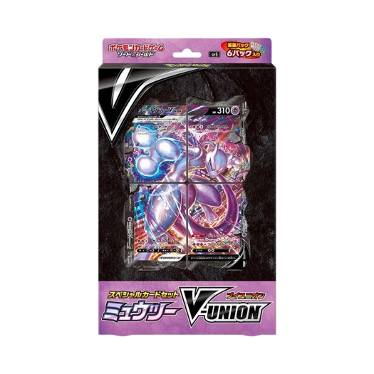 Pokemon TCG Special Card Set Mewtwo V-UNION (Japanese Ver.)