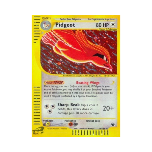 Pokemon TCG Pidgeot RH Expedition Base Set (English Ver.)