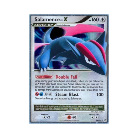 Pokemon TCG Salamence LV.X RHL Arceus (English Ver.)