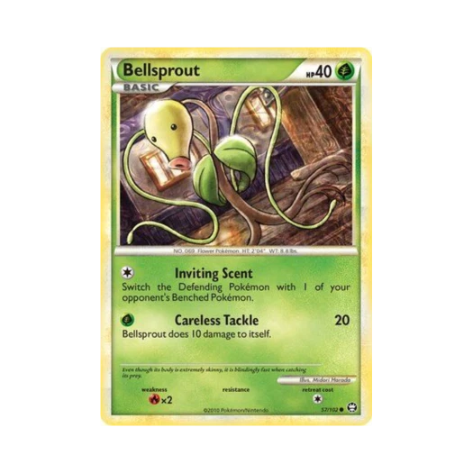 Pokemon TCG Bellsprout C Triumphant (English Ver.)