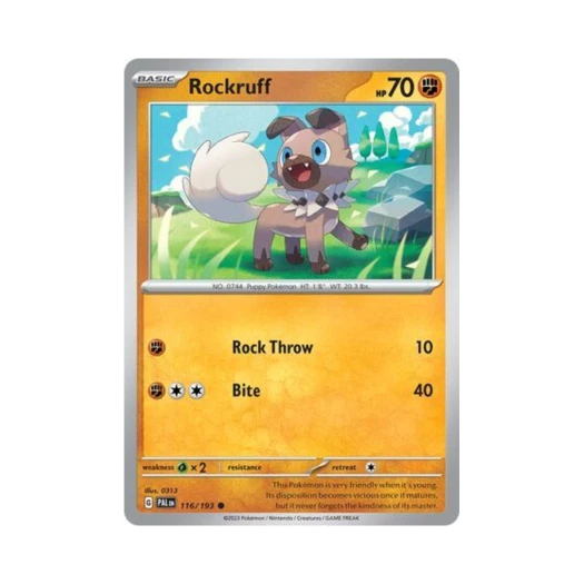 포켓몬 TCG 암멍이 C 팔데아 이볼브드 (영문판) 카드 이미지