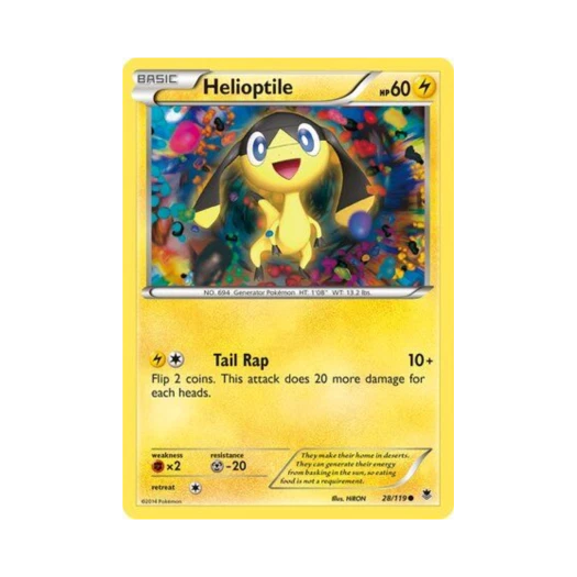 Pokemon TCG Helioptile C Phantom Forces (English Ver.)