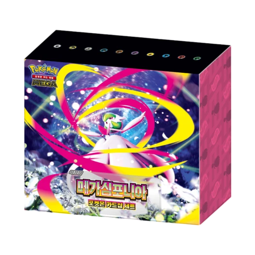 포켓몬 TCG 메가 확장팩 메가심포니아 포켓몬 카드샵 세트 박스 (한글판) 카드 이미지