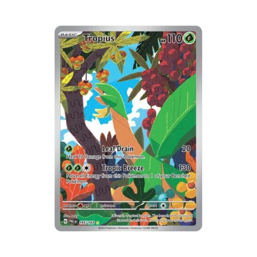 포켓몬 TCG 트로피우스 IR 팔데아 이볼브드 (영문판)