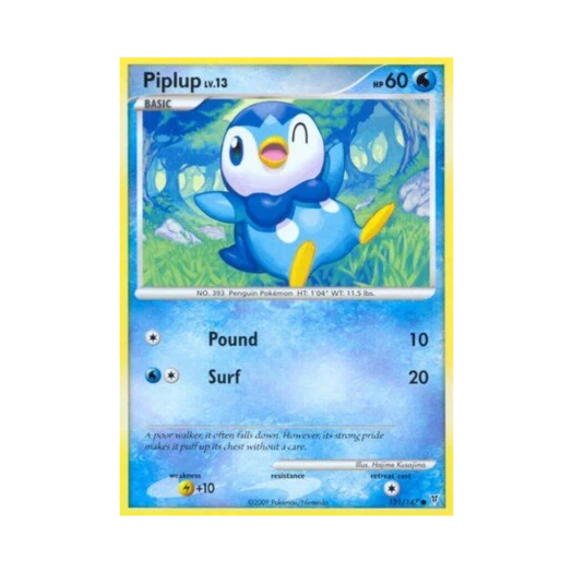 Pokemon TCG Piplup C Supreme Victors (English Ver.)