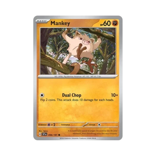 포켓몬 TCG 망키 C 서징 스파크 (영문판) 카드 이미지