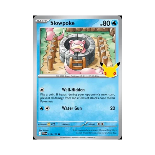 포켓몬 TCG 야돈 C 30주년 기념 (영문판)
