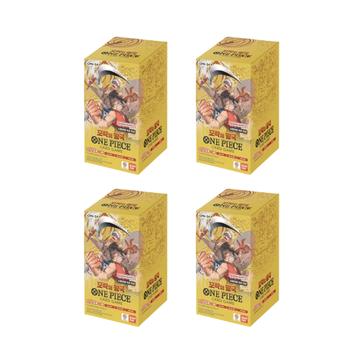 원피스 TCG OPK-04 부스터 팩 모략의 왕국 4 박스 (96팩/한글판) 카드 이미지