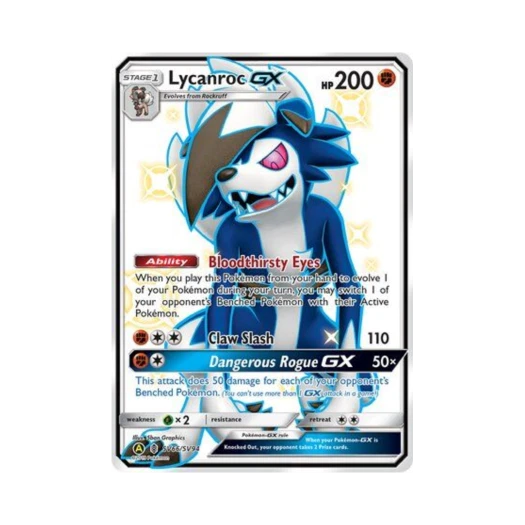 포켓몬 TCG 루가루암 GX RSG 히든 페이츠 (영문판)