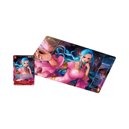 원피스 TCG 카드 게임 공식 플레이매트 네펠타리 비비 카드 이미지