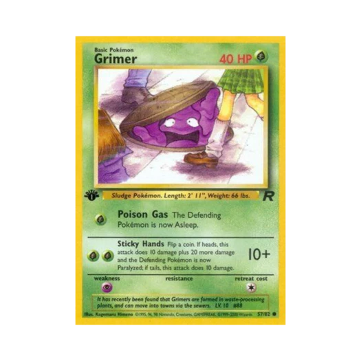 포켓몬 TCG 질퍽이 C 로켓단 (영문판)