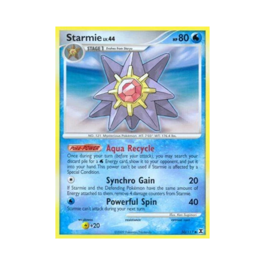 Pokemon TCG Starmie U Rising Rivals (English Ver.)