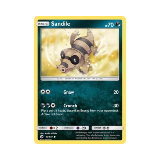 포켓몬 TCG 깜눈크 C 썬 & 문 (영문판)