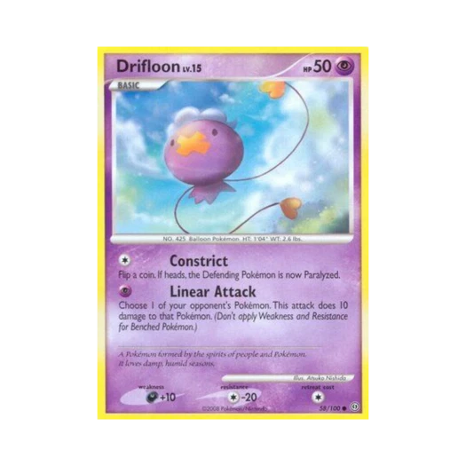 Pokemon TCG Drifloon C Stormfront (English Ver.)