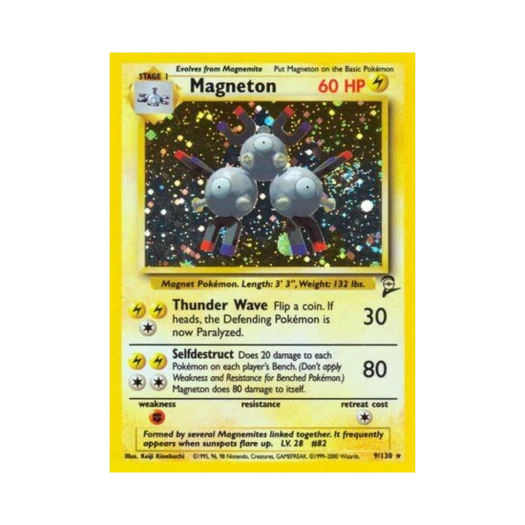 Pokemon TCG Magneton Base Set 2 (English Ver.)