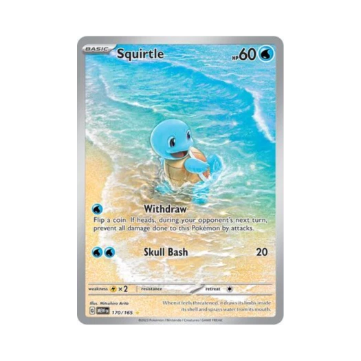 포켓몬 TCG 꼬부기 IR 스칼렛 & 바이올렛 151 (영문판) 카드 이미지