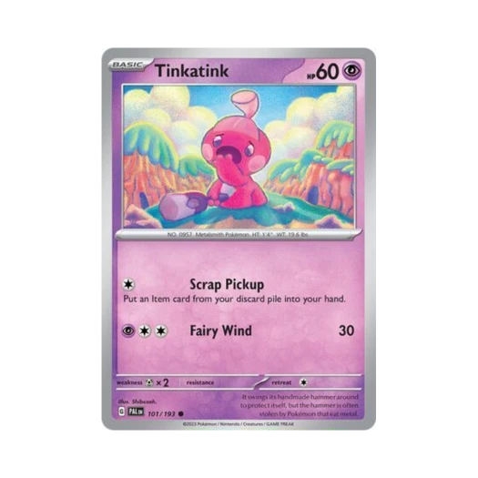 포켓몬 TCG 어리짱 C 팔데아 이볼브드 (영문판) 카드 이미지