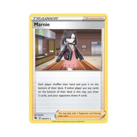 Pokemon TCG Marnie RH Champion's Path (English Ver.)