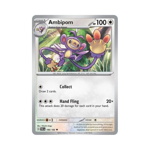 Pokemon TCG Ambipom U Paradox Rift (English Ver.)
