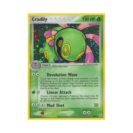 포켓몬 TCG 릴리요 RH EX 레전드 메이커 (영문판)