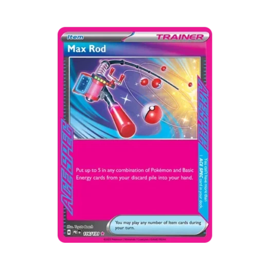 포켓몬 TCG 낚싯대MAX ASR 프리즈매틱 에볼루션즈 (영문판)