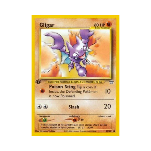 포켓몬 TCG 글라이거 C 네오 제네시스 (영문판)
