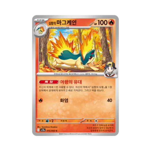 포켓몬 TCG 심향의 마그케인 C 열풍의 아레나 (한글판)