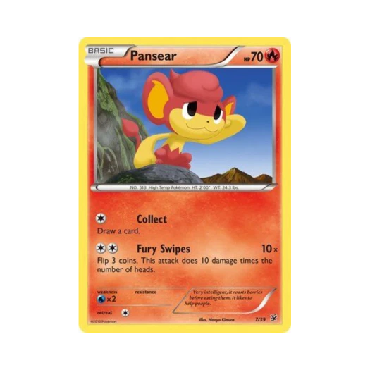 Pokemon TCG Pansear Kalos Starter Set (English Ver.)