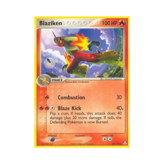 Pokemon TCG Blaziken R EX Holon Phantoms (English Ver.)