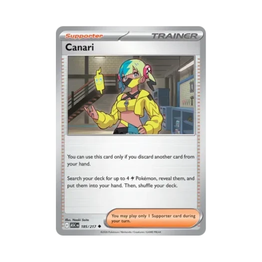 포켓몬 TCG Canari I 메가 에볼루션 어센드 히어로즈 (영문판)