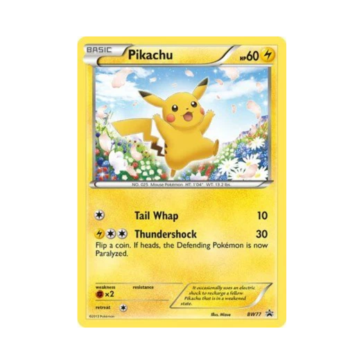 Pokemon TCG Pikachu P Black & White Promos (English Ver.)
