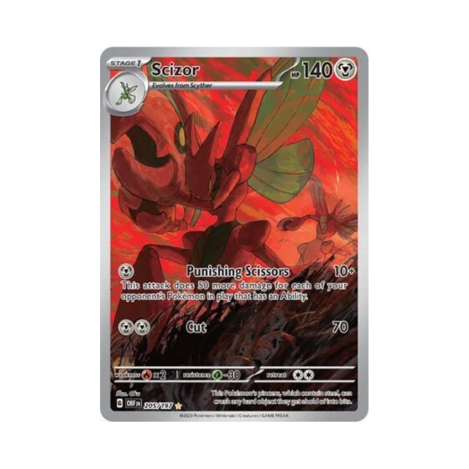 포켓몬 TCG 핫삼 IR 옵시디언 플레임즈 (영문판)
