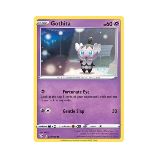 포켓몬 TCG 고디탱 C 다크니스 어블레이즈 (영문판)