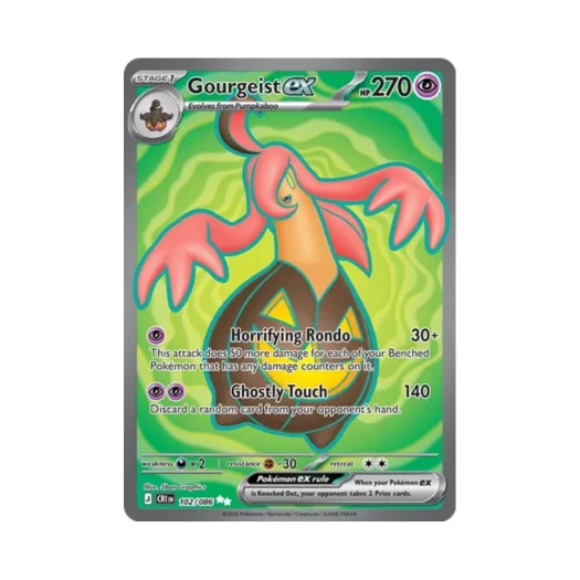 포켓몬 TCG 펌킨인 ex SR 카오스 라이징 (영문판)