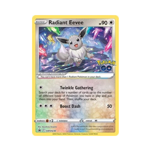 Pokemon TCG Radiant Eevee P Sword & Shield Promos (English Ver.)