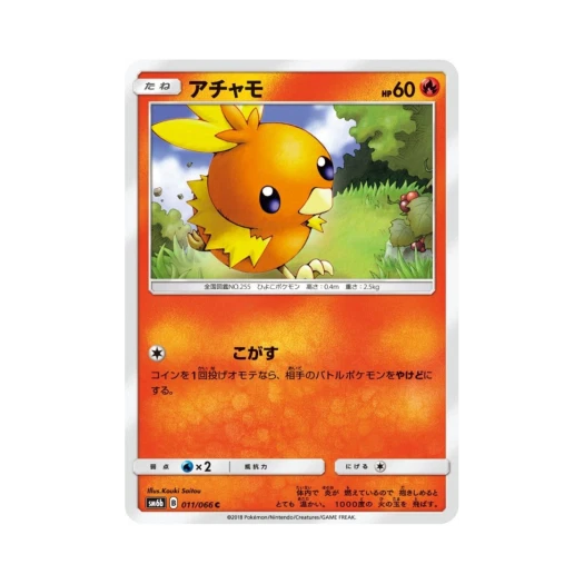 포켓몬 TCG 아차모 C 챔피언로드 (일어판)