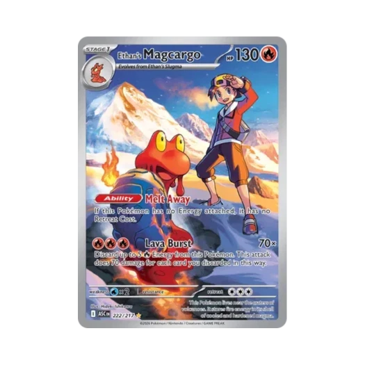 포켓몬 TCG 심향의 마그카르고 IR 메가 에볼루션 어센드 히어로즈 (영문판)