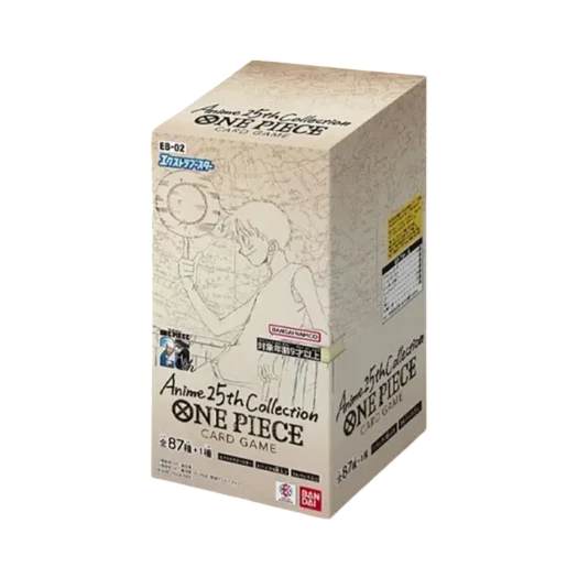 원피스 TCG EB-02 엑스트라 부스터 애니메이션 25주년 컬렉션 박스 (24팩/일어판) 상품 이미지