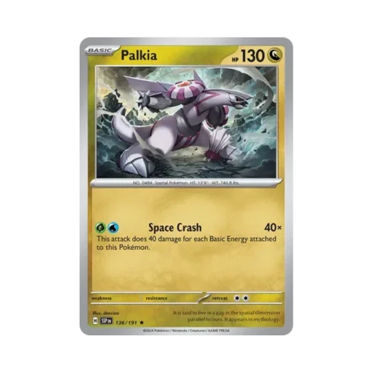 포켓몬 TCG 펄기아 R 서징 스파크 (영문판)