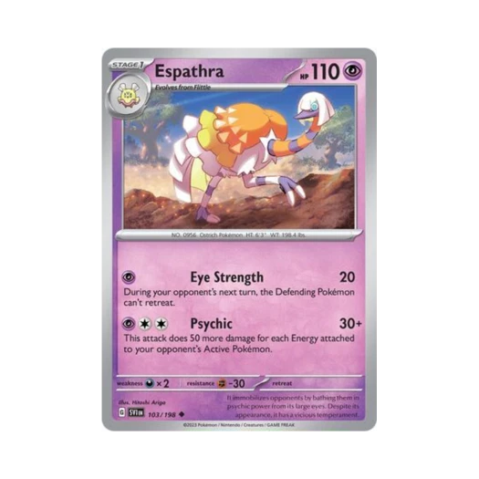 포켓몬 TCG 클레스퍼트라 U 스칼렛 & 바이올렛 (영문판)