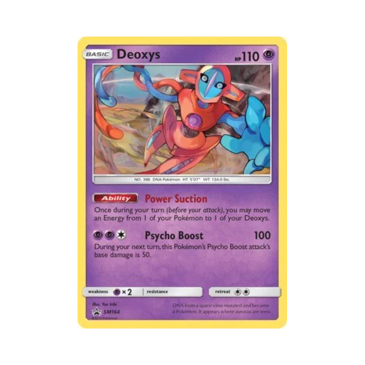 포켓몬 TCG 테오키스 P 썬 & 문 프로모카드 (영문판)