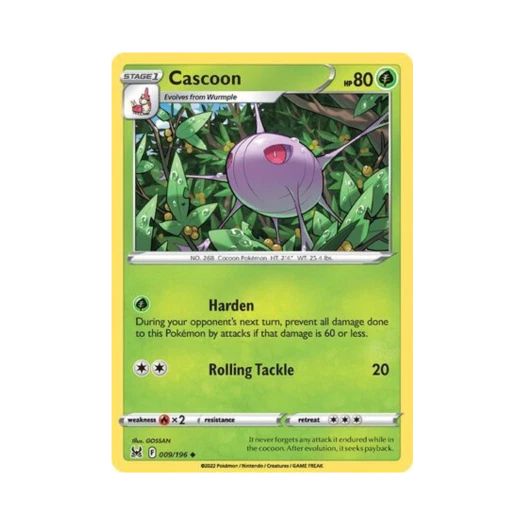 포켓몬 TCG 카스쿤 U 로스트 오리진 (영문판)