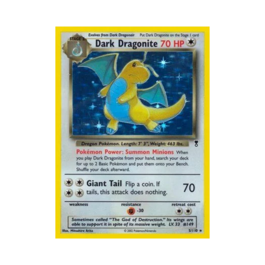 Pokemon TCG Dark Dragonite RH Legendary Collection (English Ver.)