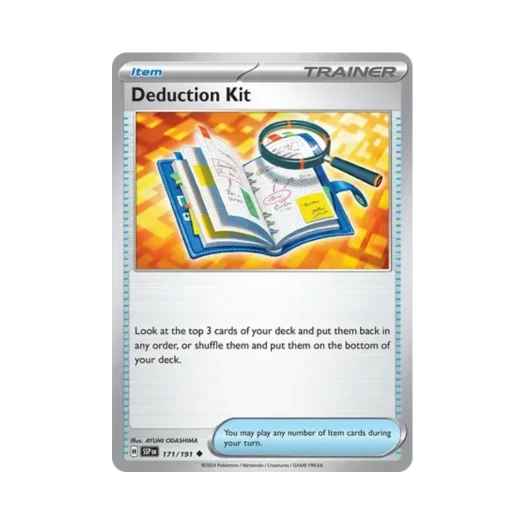 Pokemon TCG Deduction Kit U Surging Sparks (English Ver.)