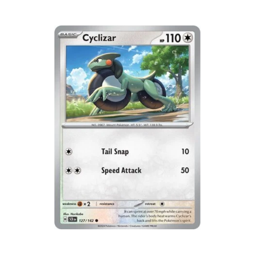 Pokemon TCG Cyclizar C Stellar Crown (English Ver.)