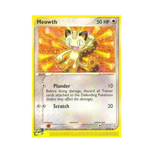 포켓몬 TCG 나옹 C EX 마그마단 vs 아쿠아단 (영문판)