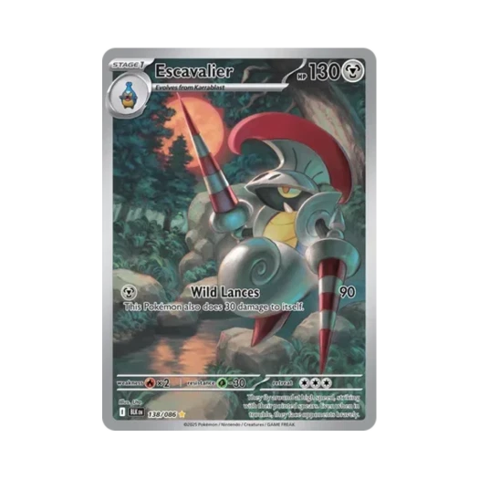 포켓몬 TCG 슈바르고 IR 블랙볼트 (영문판)