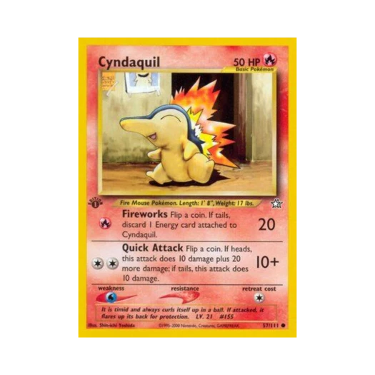 포켓몬 TCG 브케인 C 네오 제네시스 (영문판)