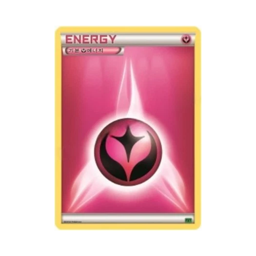 Pokemon TCG Basic Fairy Energy XY First Set Chespin Evolution (Korean Ver.)