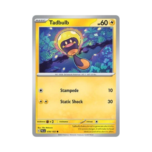 포켓몬 TCG 빈나두 C 팔데아 이볼브드 (영문판) 카드 이미지